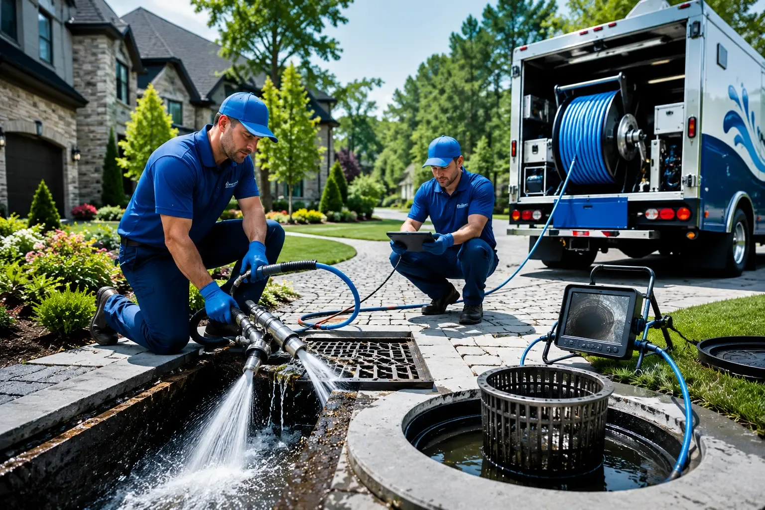 Local outdoor drain cleaning professionals in Claiborne, MD